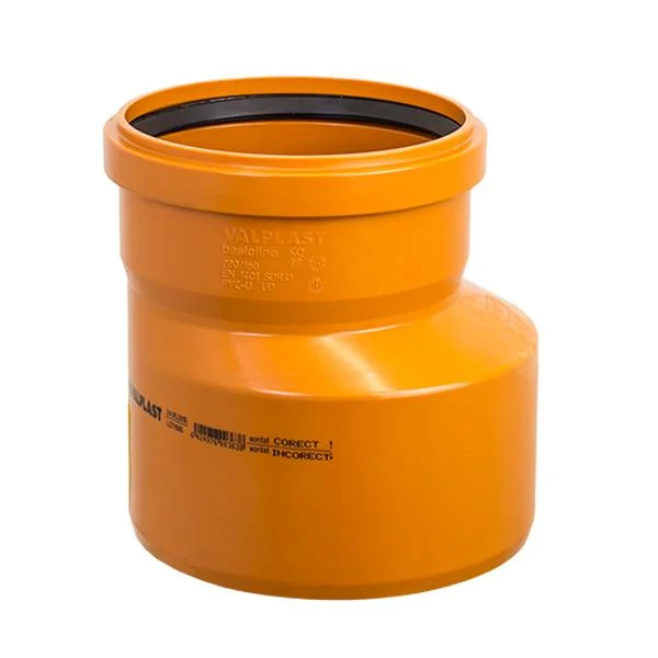 Редукція каналізаційна ПВХ Valplast Ø 200×110 мм