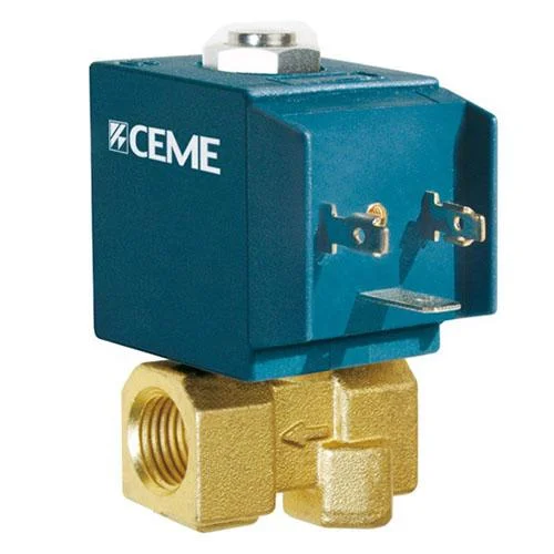 електромагнітний Клапан соленоїдний CEME 6610 - 1/4" 3mm NBR 230V 50Hz НЗ (нормально закритий)