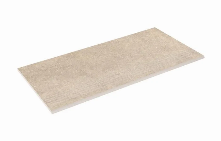 Ступень прямая SZRXRM3BRNQ Concrete Sabbia 293x600x9,2 Zeus Ceramica