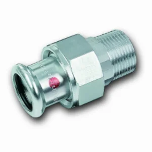 Згін прес оцинковка SANHA Therm Press Ø 54x2" з зовнішньою різьбою (код. 24333g)