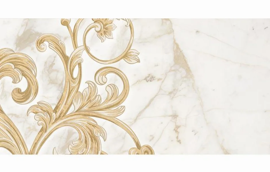 Декор Saint Laurent Decor №3 Белый 300x600x9 Golden Tile