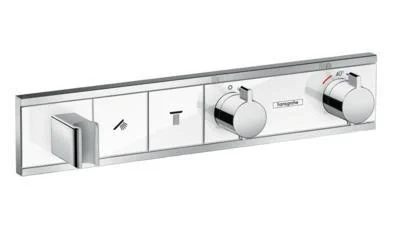 Термостат Hansgrohe RainSelect 15355400 для душа, хром, белый