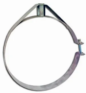 Скоба крепежная для дымохода Ø 120 мм (сталь 0,5 мм AISI)