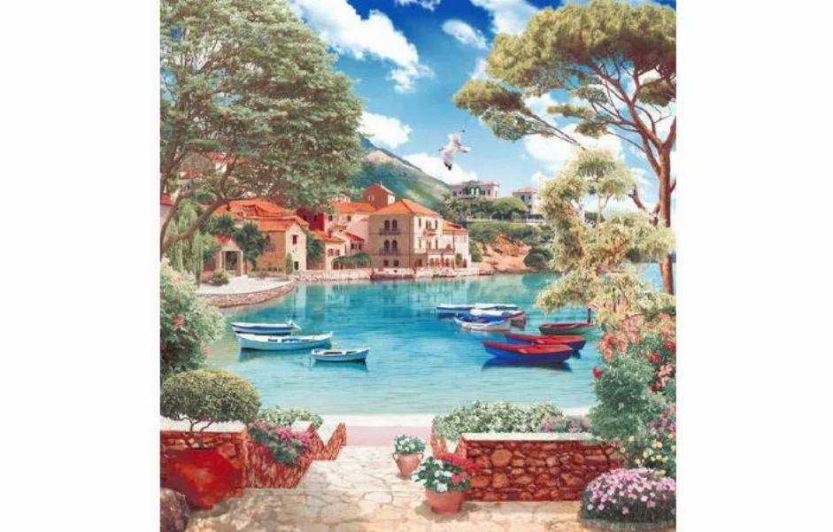 Декор Панно Хорватія 750x750x10 Kotto Ceramica
