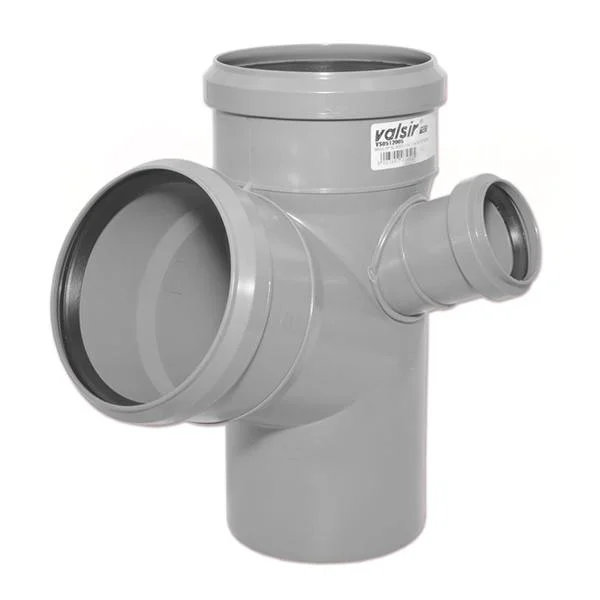 Крестовина двухплоскостная Valsir HTED Ø 110×110×50/67° мм
