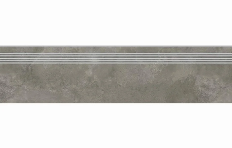 Щабель пряма Quenos Grey Steptread 298x1198x8 Opoczno