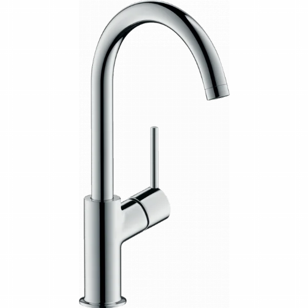 Смеситель для раковины Hansgrohe Talis с поворотным изливом и сливным клапаном Push-Open, хром 32082000