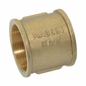 Муфта латунная Pattaroni Ø 1-1/2" внутренняя резьба