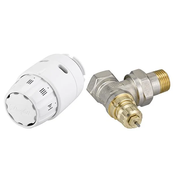 Комплект підключення до радіатора Danfoss RAS-C2 M23.5×1.5 Click + RA-FN Ø 1/2" кутовий
