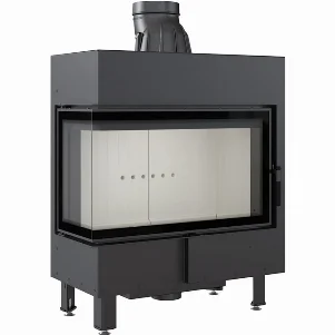 Каминная топка Kratki Lucy 14 BS 14,0 кВт, левая