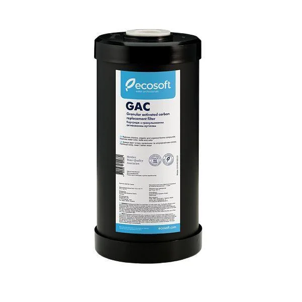 Картридж вугільний Ecosoft Big Blue 10"×4,5"