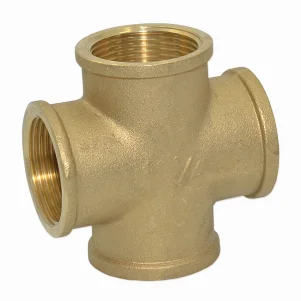 Хрестовина латунна Pattaroni Ø 1-1/2" внутрішня різьба