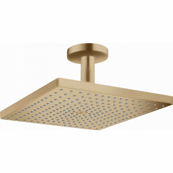Верхний душ Hansgrohe Raindance E 300 1jet с потолочным соединителем, бронза матовый 26250140