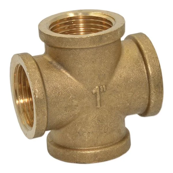 Хрестовина латунна Pattaroni Ø 1" внутрішня різьба