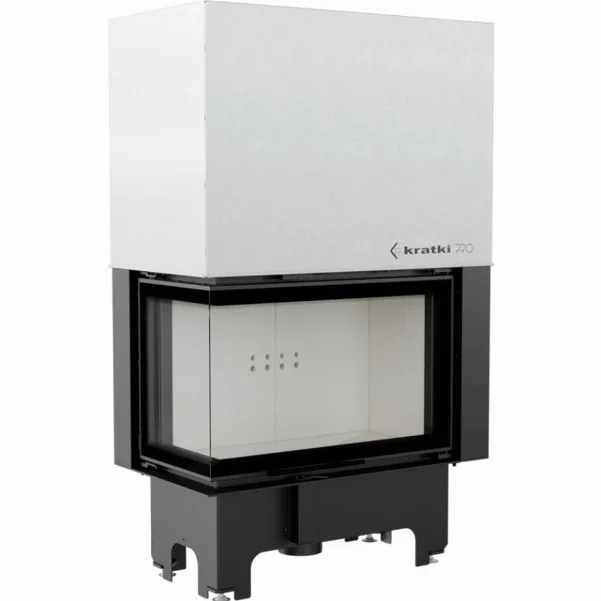 Камінна топка Kratki VN 810/410 BS 14,0 кВт, ліва - гільйотина