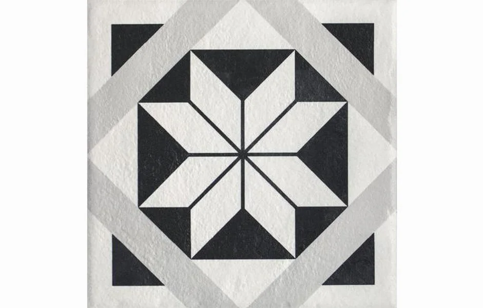 Плитка керамогранитная Modern Motyw F STR 198x198x7,5 Paradyz