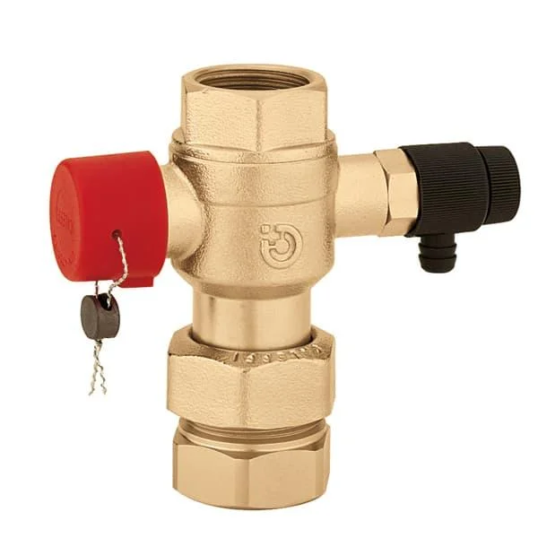 Кульовий запірний кран для розширювального баку Caleffi Ø 3/4" - 85° C, 6 bar