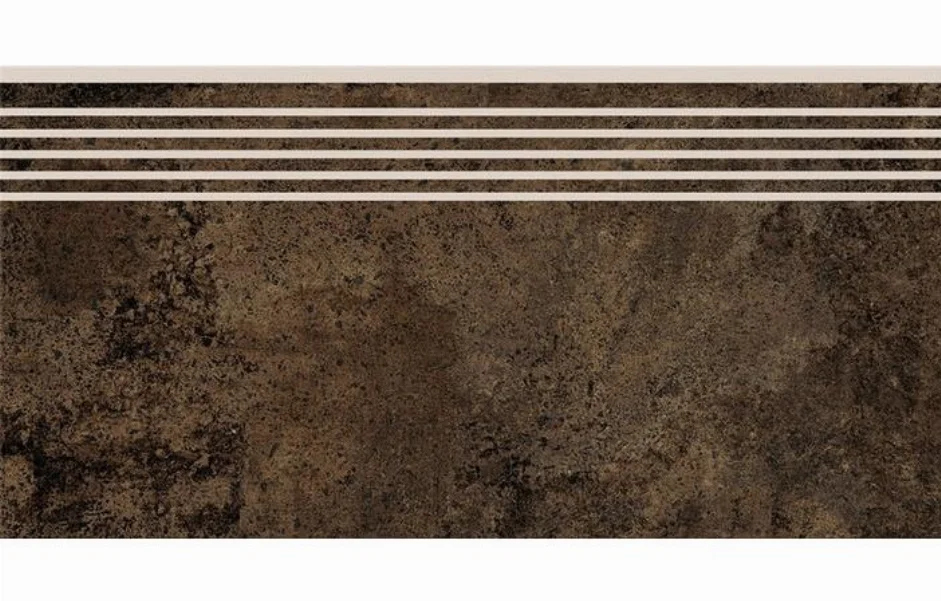 Щабель пряма LUKAS BROWN STEPTREAD 298х598х8 Cersanit Щабель пряма LUKAS BROWN STEPTREAD 298х598х8 Cersanit