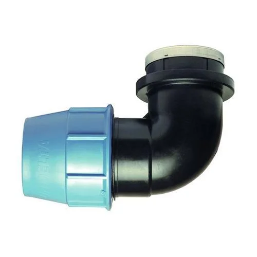 Колено Unidelta PN16 PP-B Ø 90×4" внутренняя резьба