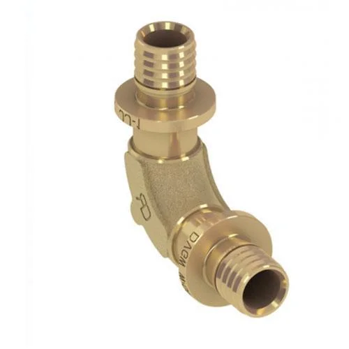 Куточок латунний закруглений TECE 90° Ø 40x40 мм