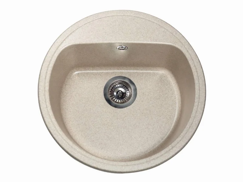 Кухонная мойка Miraggio Malibu 513×513 мм, цвет: песочный