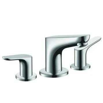 Смеситель для умывальника Hansgrohe Focus 100, на 3 отверстия
