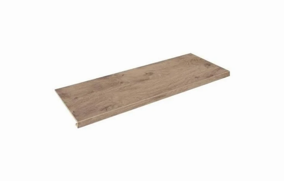 Ступень угловая правая с капиносом SZBXWU3BRB2 Allwood Walnut 345-35x898x9,5 Zeus Ceramica