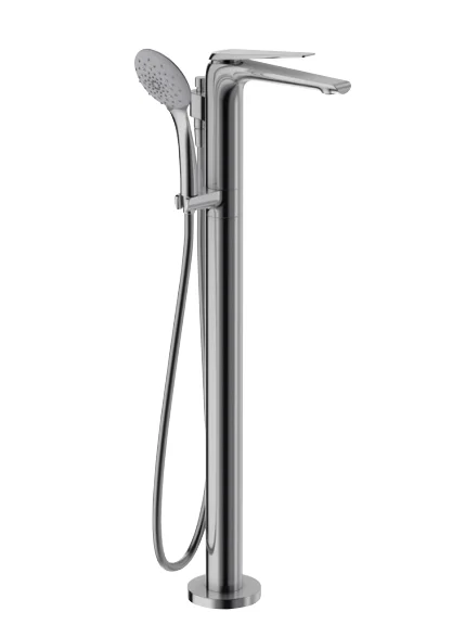Смеситель Jacob Delafon Avid E97367-CP для ванны с душем, напольный
