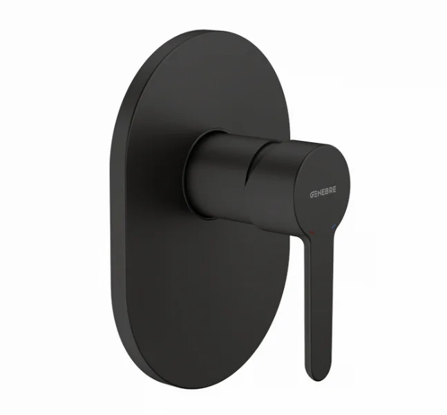 Змішувач для душу Genebre Oslo Black, вбудовуваний (65115194166)