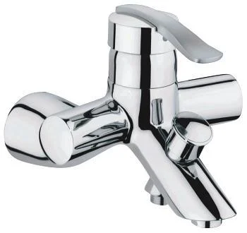 Змішувач Grohe Ectos 33397IP0 для ванни з душем, хром/матовий хром