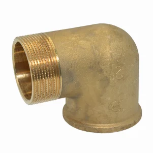 Коліно латунне Pattaroni Ø 1-1/4" внутр.- зовн. різьба