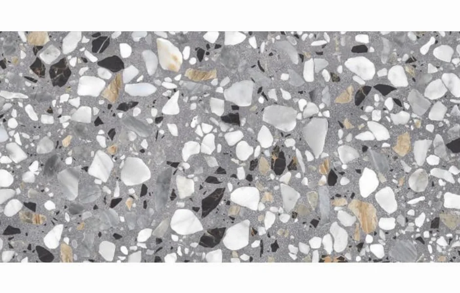 Плитка керамогранитная Tezzo Chips Dark 600x1200 Raviraj