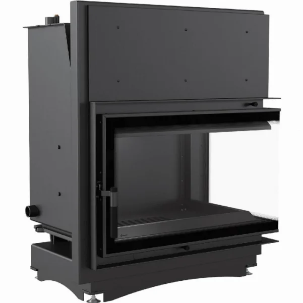 Камінна топка Kratki Oliwia PW 17 BS Deco 17,0 кВт, права