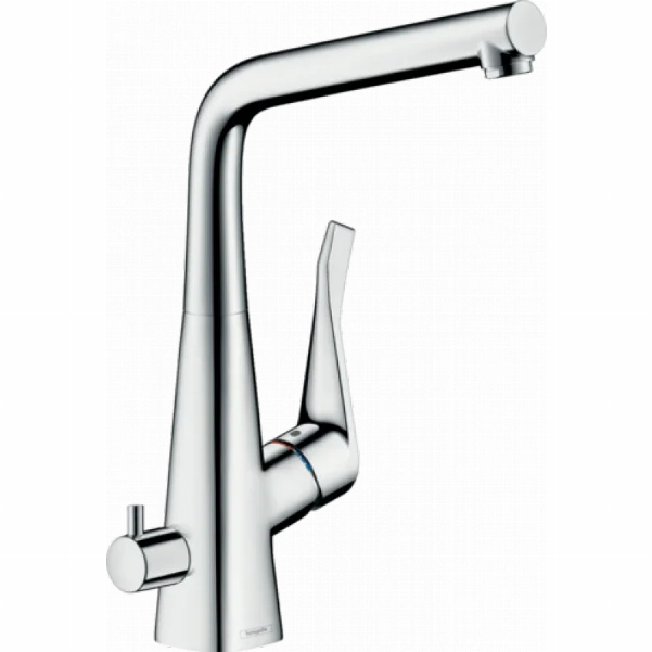 Смеситель Hansgrohe Metris M71 для кухонной мойки, хром 73815000