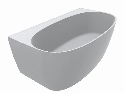 Ванна пристенная Miraggio Anna Matt 1600×850 мм