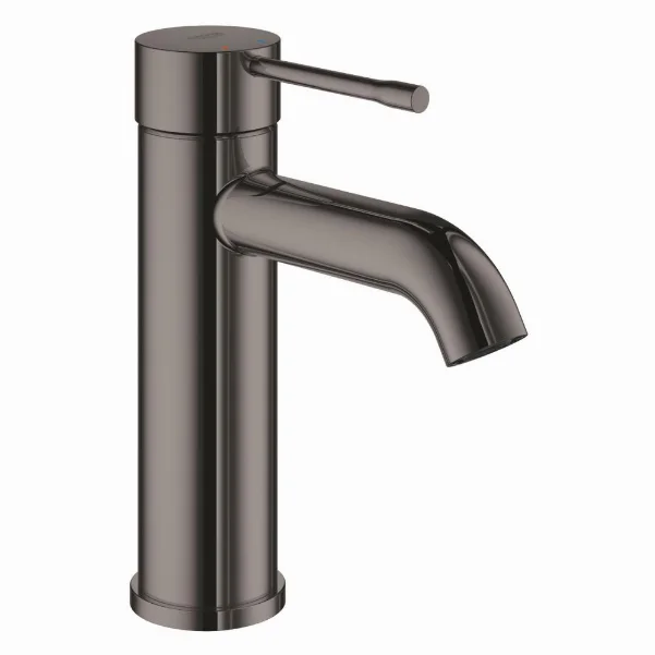 Смеситель Grohe Essence 23590A01 для раковины тёмный графит глянец