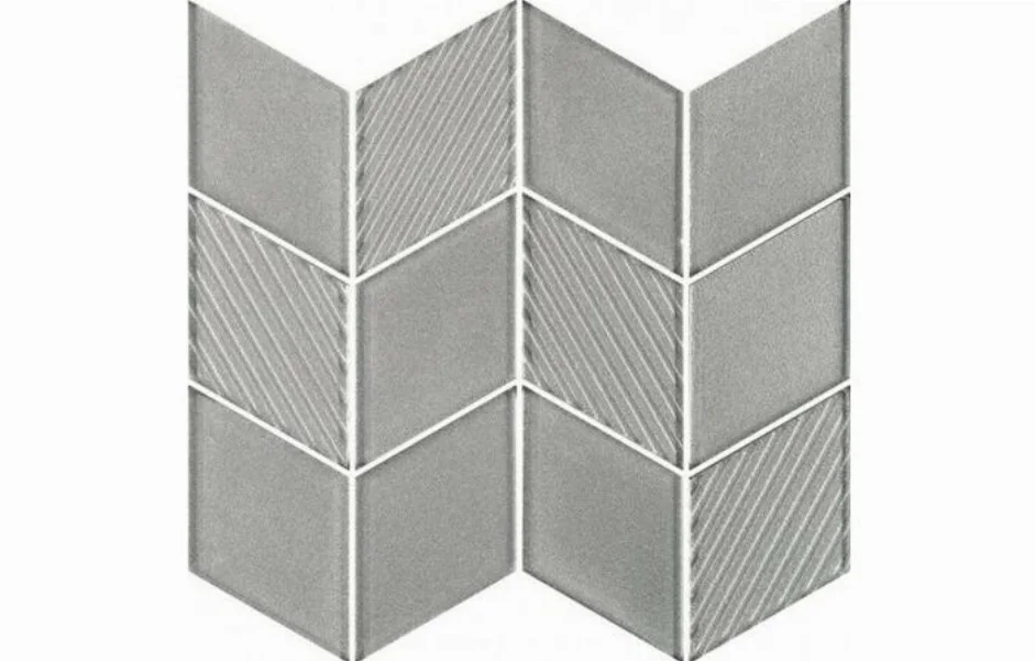 Мозаїка Uniwersalna Szklana Silver Romb 205x238x6 Paradyz