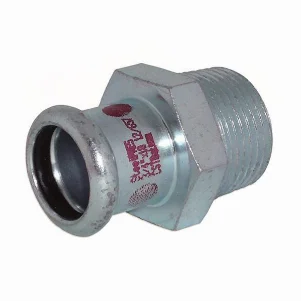 Муфта прес оцинковка RM Steel Pres Ø 76.1×2-1/2" зовнішня різьба