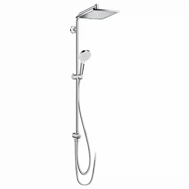 Душевая система Hansgrohe Crometta E 240 1jet Showerpipe Reno EcoSmart