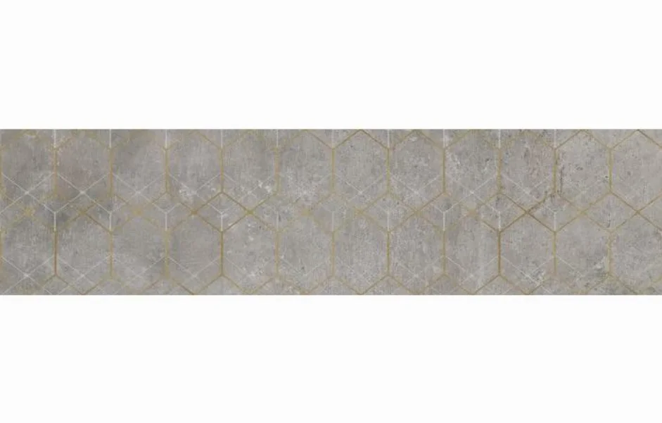 Плитка керамогранитная Softcement Silver Decor Geo RECT 297x1197x8 Cerrad