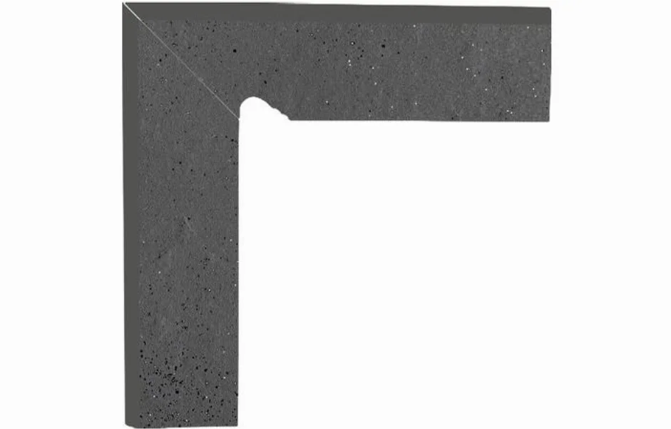 Цоколь левый Semir Grafit 2х-елементний 81x300x11 Paradyz