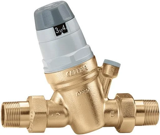 Редуктор тиску CALEFFI Ø 1/2" зі шкалою, без манометром