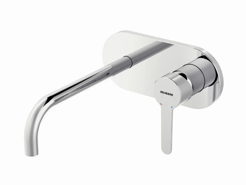 Смеситель для раковины GENEBRE Oslo-22, встраеваемый, носик 22см (65132194566)