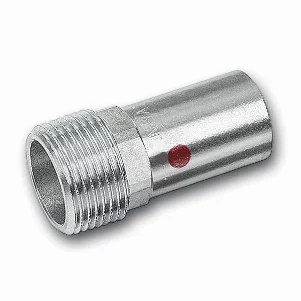 Перехідник прес оцинковка RM Steel Pres Ø 15×1/2" зовнішня різьба