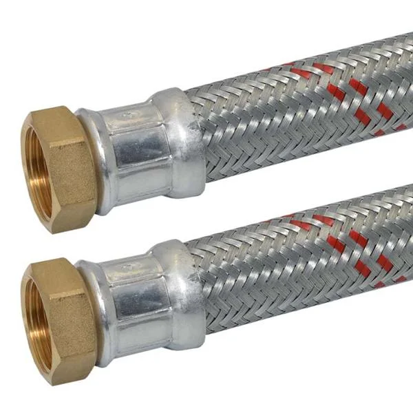 Шланг антивибрационный прямой Parigi L=100 см, PN10 Ø 3/4"×3/4" внутр.- внутр. резьба Шланг антивибрационный прямой Parigi L=100 см, PN10 Ø 3/4"×3/4" внутр.- внутр. резьба