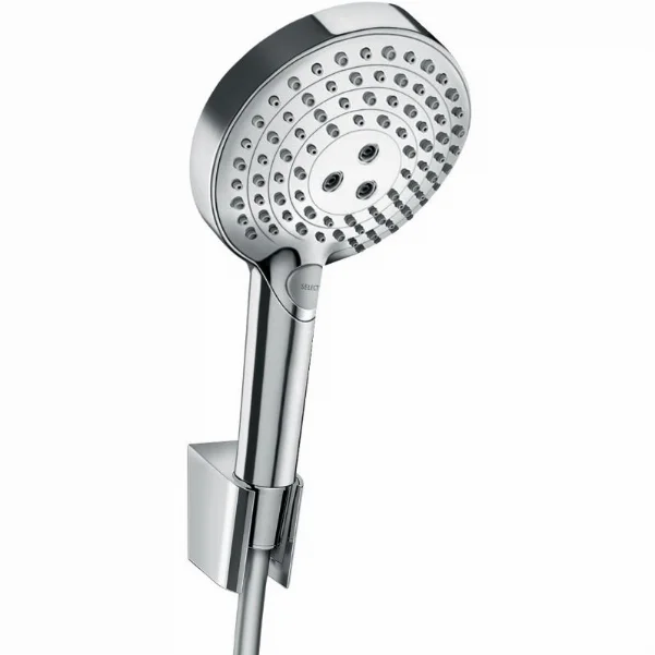 Душевой набор HANSGROHE Raindance Select S  120, 3jet, Powder Rain, хром