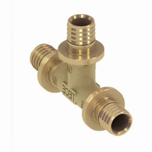 Тройник редукционный TECE flex Латунь Ø 63×40×63 мм