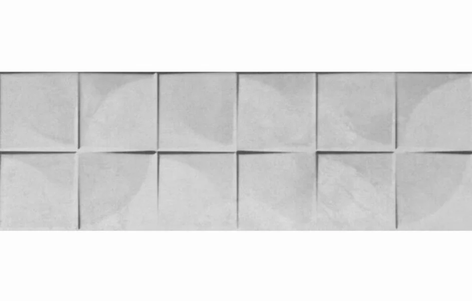 Плитка настінна Concrete Grey Quadra RECT 250x750x9 Ceramika Color