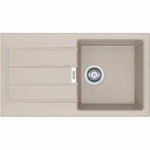 Мийка кухонна Franke Sirius Tectonite SID 611-78 Slim маскарпоне