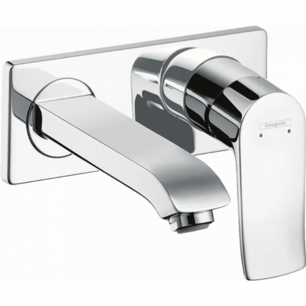 Смеситель Hansgrohe Metris LowFlow для скрытого монтажа настенного 31251000